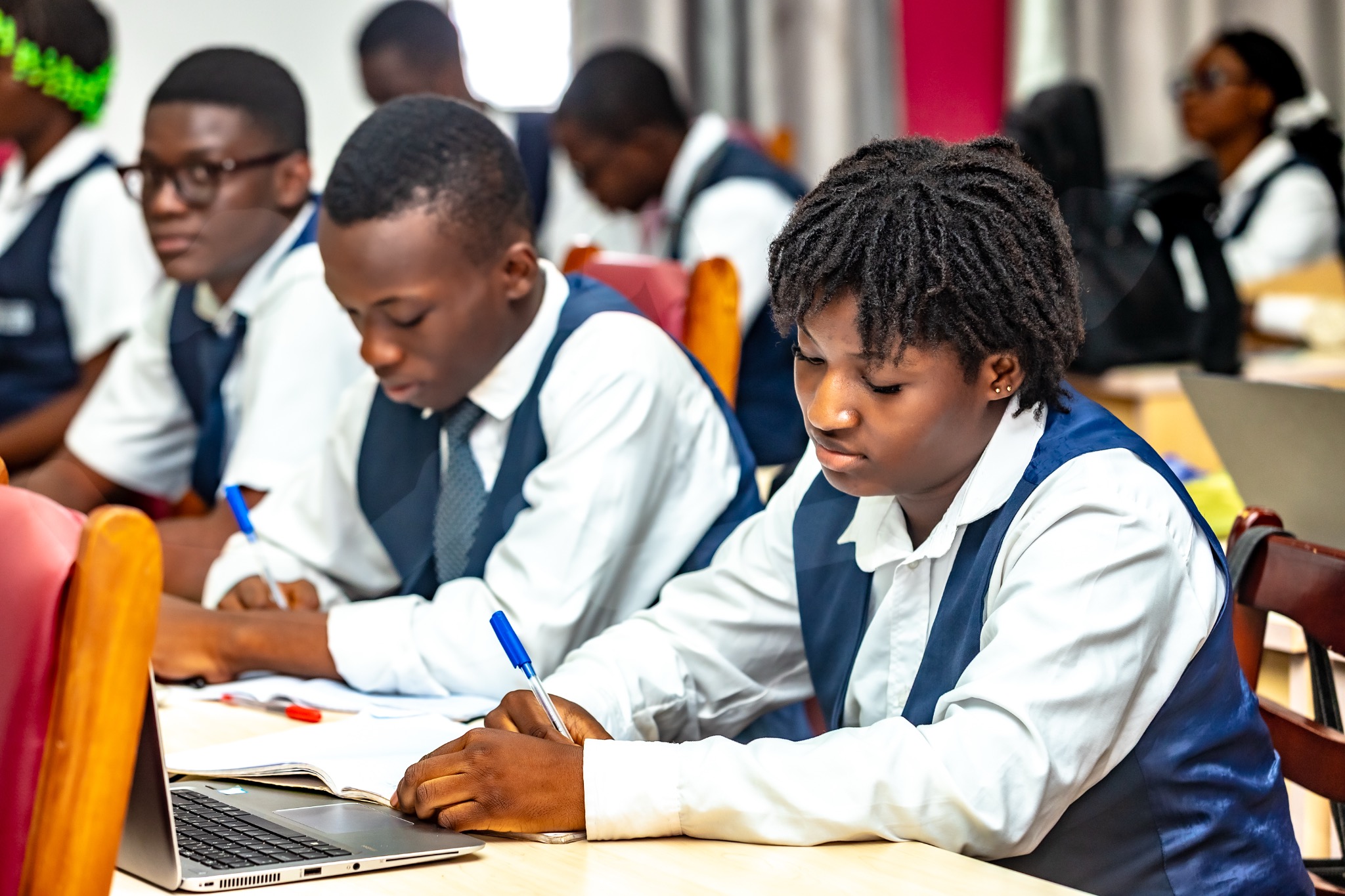 Étudiants en cours