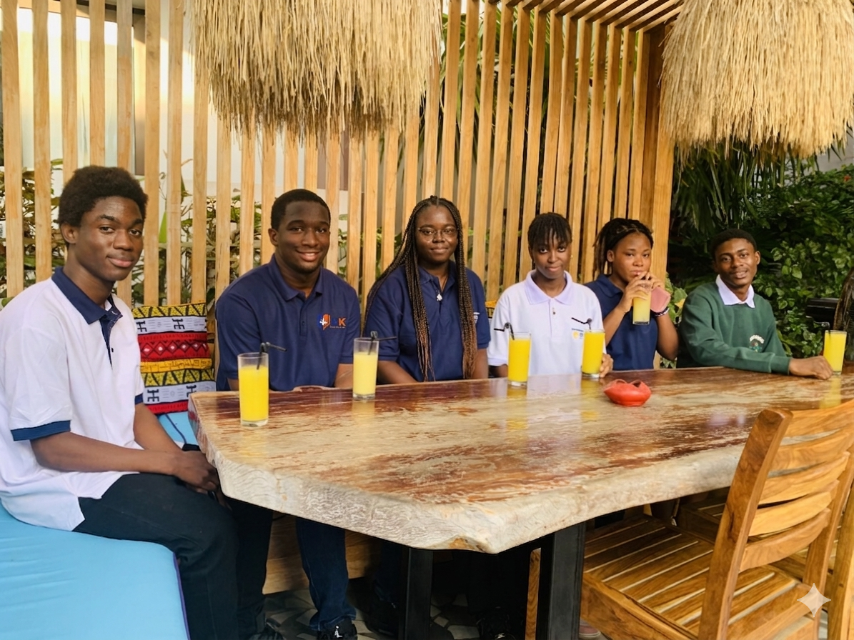 Étudiants détente campus